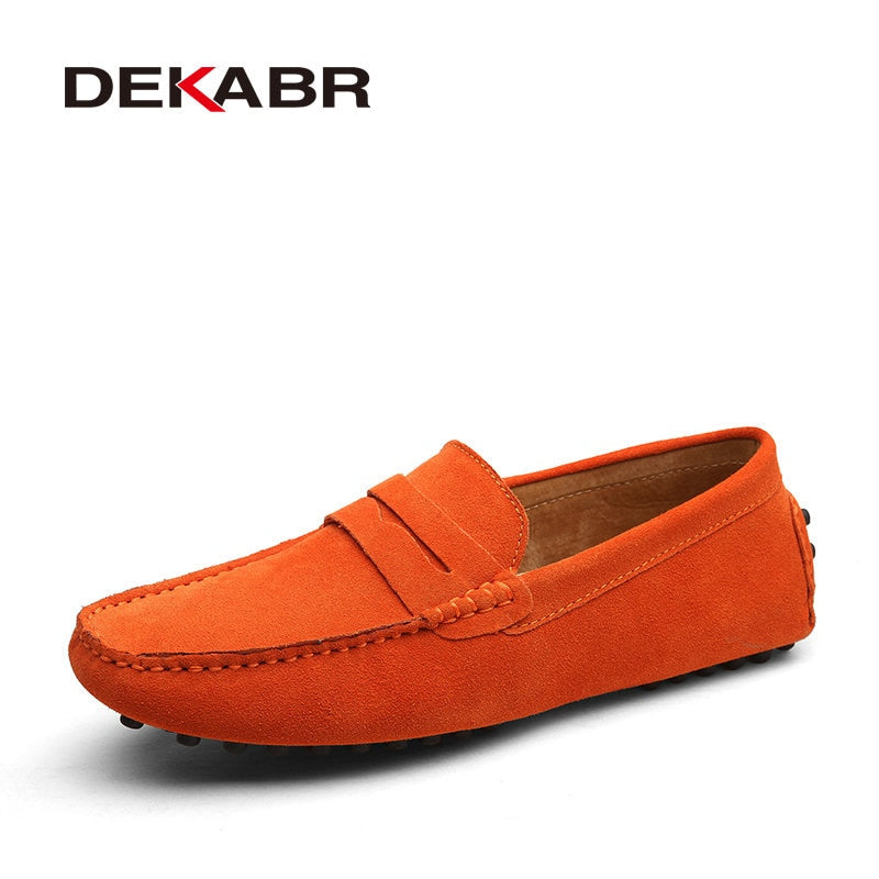 DEKABR Marke Frühling Sommer  Mokassins  Loafer Hochwertige Echtes Leder Schuhe tif-shop24.de