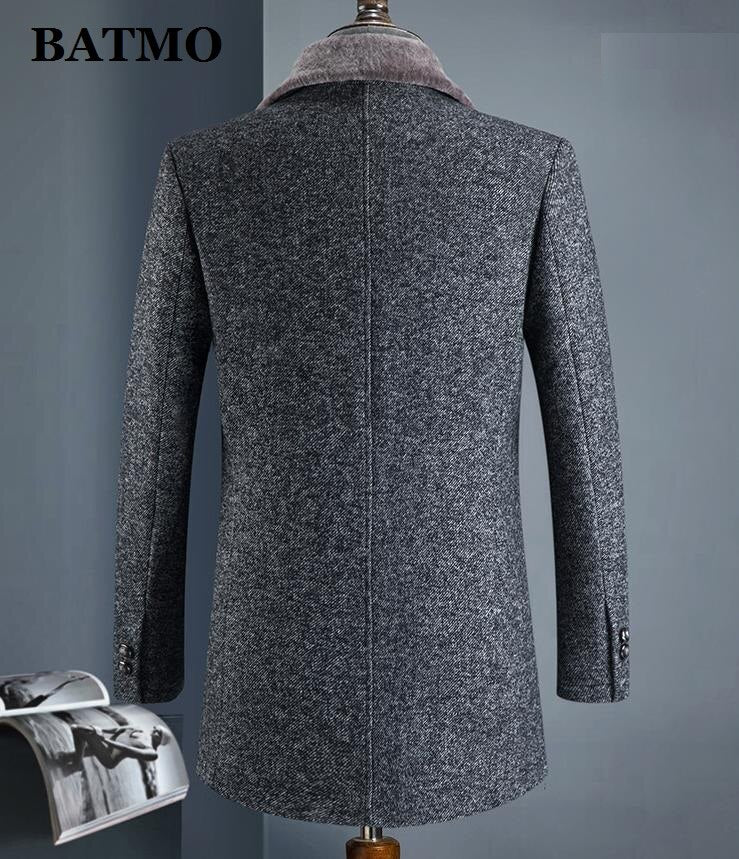 BATMO 2021 Neue Eingetroffen Winter hohe Qualität wolle thicked graben Mantel wolle Jacken plus-Größe tif-shop24.de