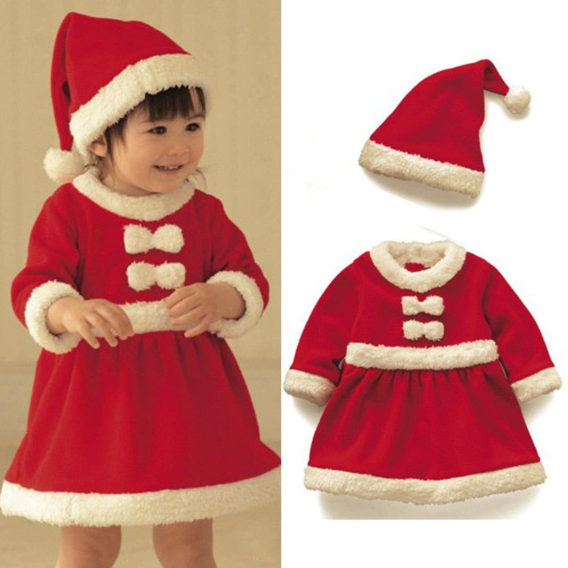 Baby Junge/Mädchen Weihnachten Santa Claus  Weihnachten Anzug Kostüm  Kinder Neue Jahr  Set tif-shop24.de