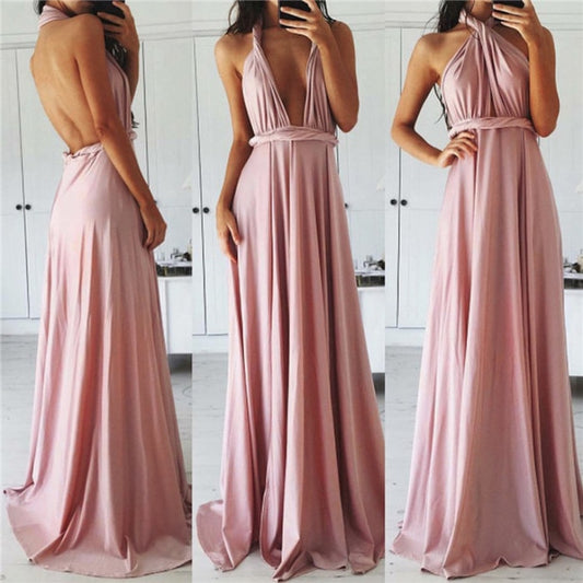 Sexy Women Multiway Wrap Convertible Boho Maxi Club Red Dress Bandage Long Dress Party Bridesmaids Infinity Robe Longue Femme tif-shop24.de