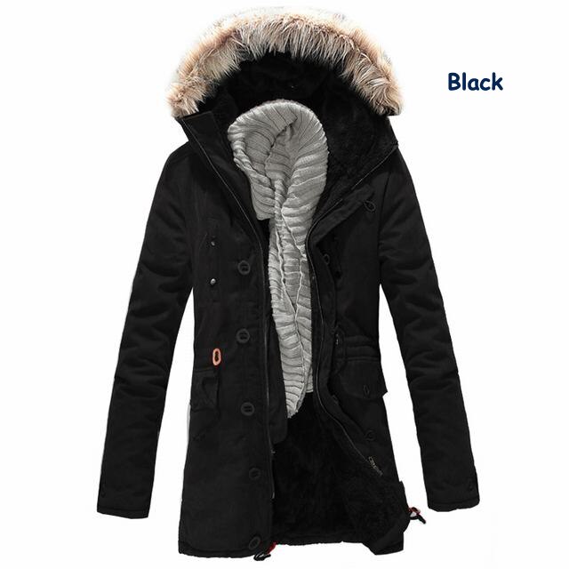 Hohe Qualität Winter Mittleren-Lange Stil Mit Kapuze Mäntel Dicke Fleece Casual Warme Oberbekleidung tif-shop24.de