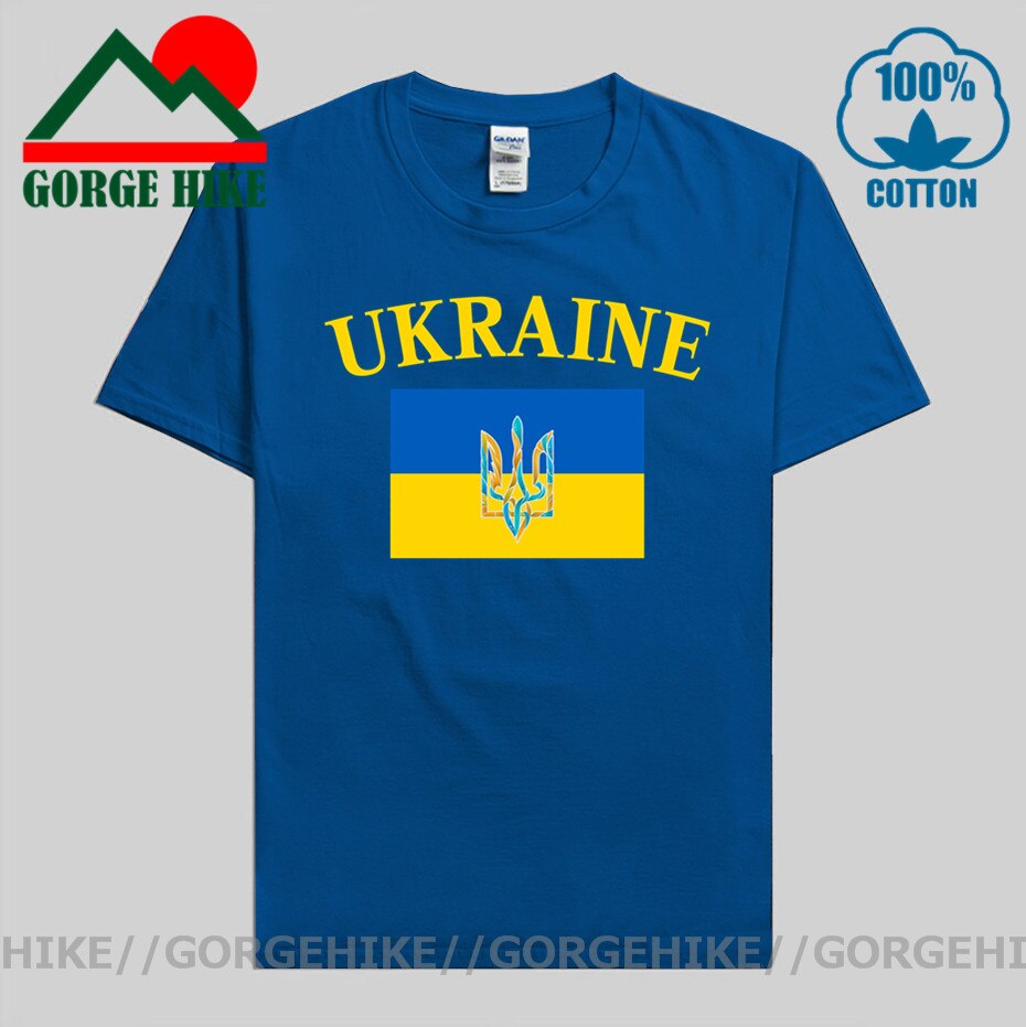 GorgeHike Ukrainischen Flagge T-shirt Patriotischen Stolz tif-shop24.de