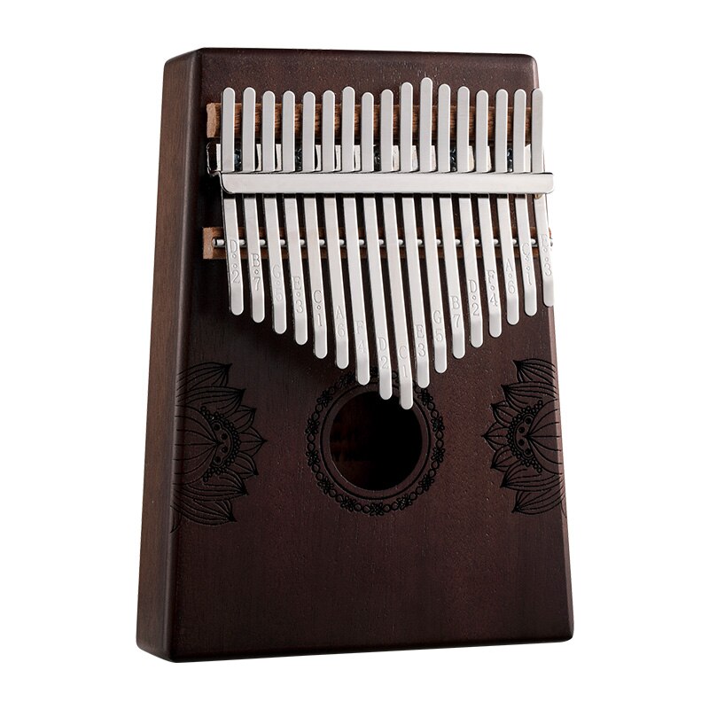Kalimba 17 Key Thumb Piano Protable Wood Mahogany Keyboard Musical Instrument Mbira Birthday Christmas Gift With Accessories tif-shop24.de