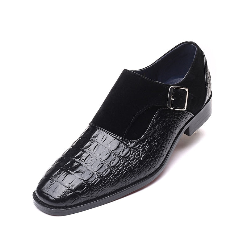 Luxury Brand Leather Fashion Men Business Dress Loafers Pointy Black Shoes Oxford Breathable Formal Wedding Shoes Zapatos Hombre tif-shop24.de