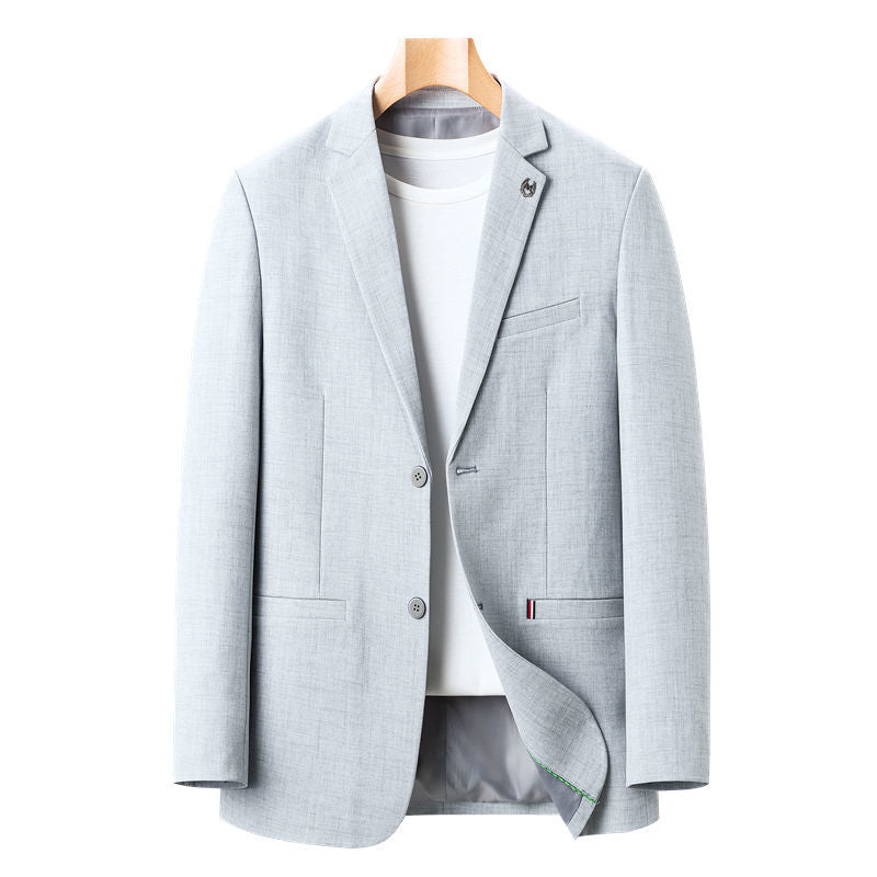 Casual Jacken Koreanischen Stil Schlanke Einreiher Terno  Sommer Kleidung Dünne Solide Business Blazer tif-shop24.de