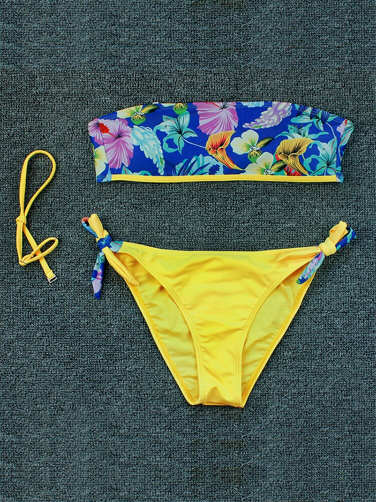 2022 Neue Bikinis Badeanzug Grün Lace Up Bademode Micro Bikini Set Push-Up Low Taille Badeanzug Biquini Strand tif-shop24.de