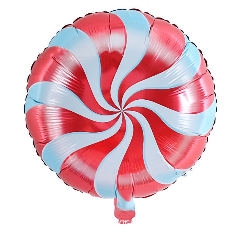 Frohe Weihnachten Geschenkbox, Ballons ,Candy Cane Ballon ,Candy Windmill ,Aluminiumfolie Ballons Weihnachtsdekoration für Zuhause