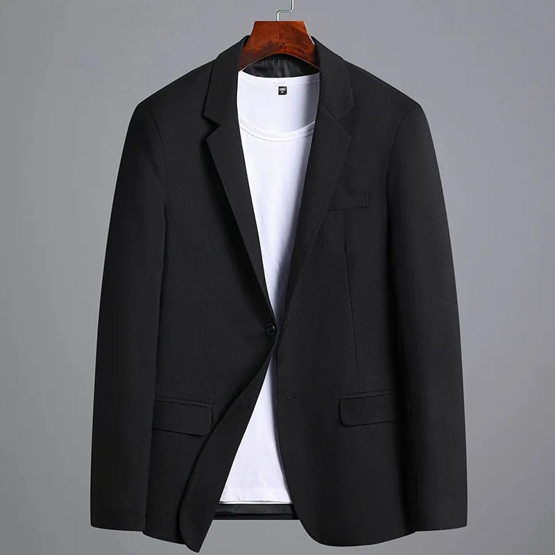 2022 Neue Jacke Lose Business Blazer Fashion Solid Taste Kostüm Homme tif-shop24.de