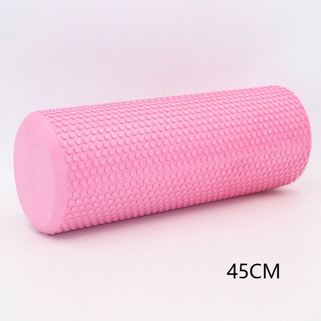 30/45/60CM Yoga Schaum Roller High-Density EVA Muscle Roller Self Massage Tool für Gym Pilates Yoga Fitness Gym Ausrüstung ErfolgAktiv tif shop 24.de