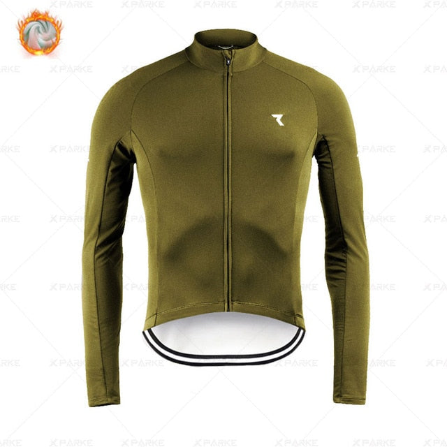 Ryzoning Radtrikot Set Pro Team Langarm Kleidung Herren Winter Radbekleidung Thermo Fleece Ropa Ciclismo Hombre Warm tif shop 24.de