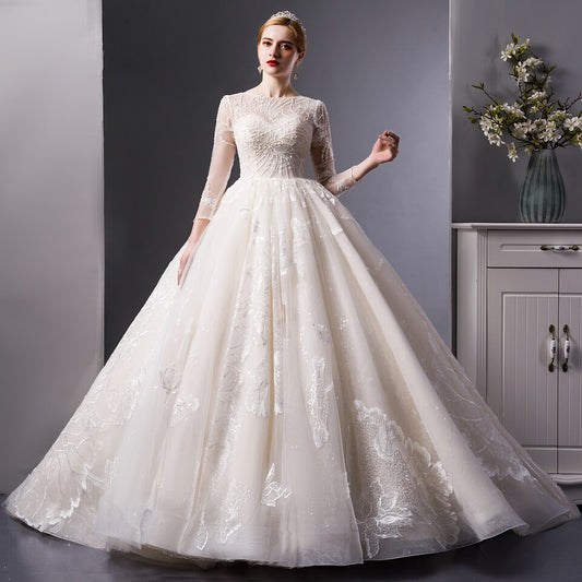6104 Hochzeitskleid vestidos robe de mariee trouwjurk novia dügün parti elbise brautkleid hochzeit club formales sposa tif-shop24.de