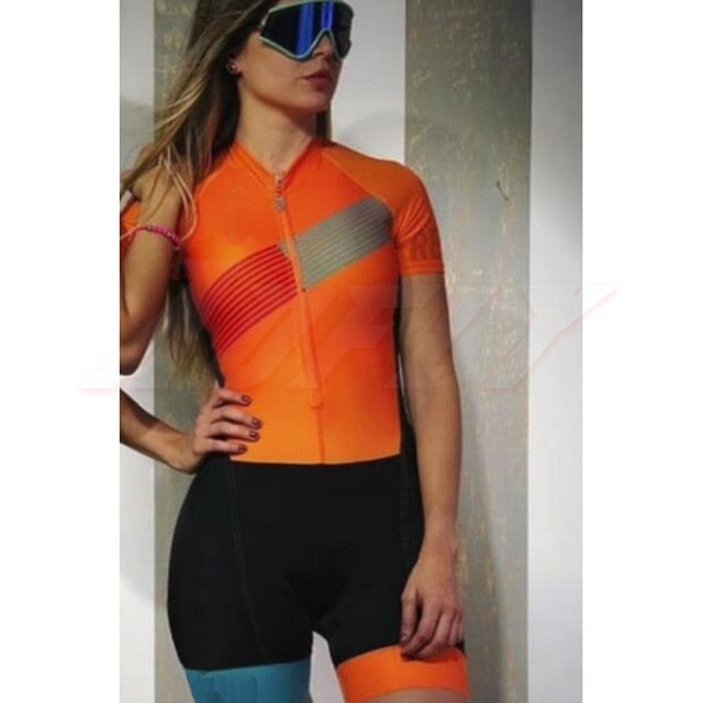 Triathlon Anzug Kleidung Aofly Radfahren Skinsuit Body Set Rosa Roupa De Ciclismo tif shop 24.de