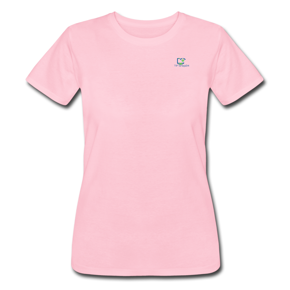 Frauen T-Shirt von Bella + Canvas mit TIF Shop24 Logo - Pinklady