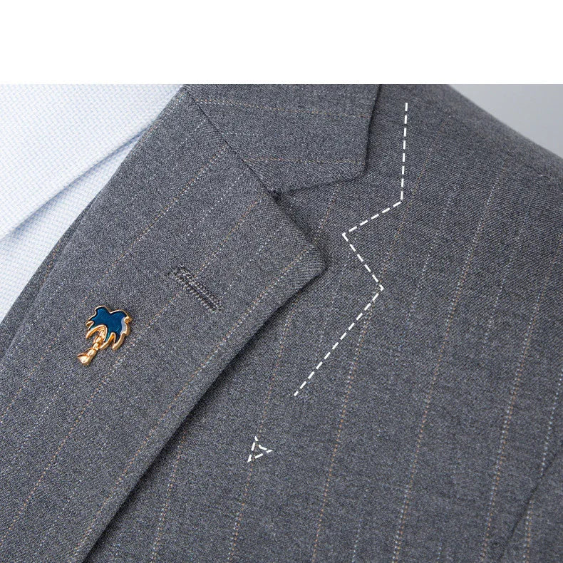 Dreiteiliger Slim-Anzug | tif-shop24.de