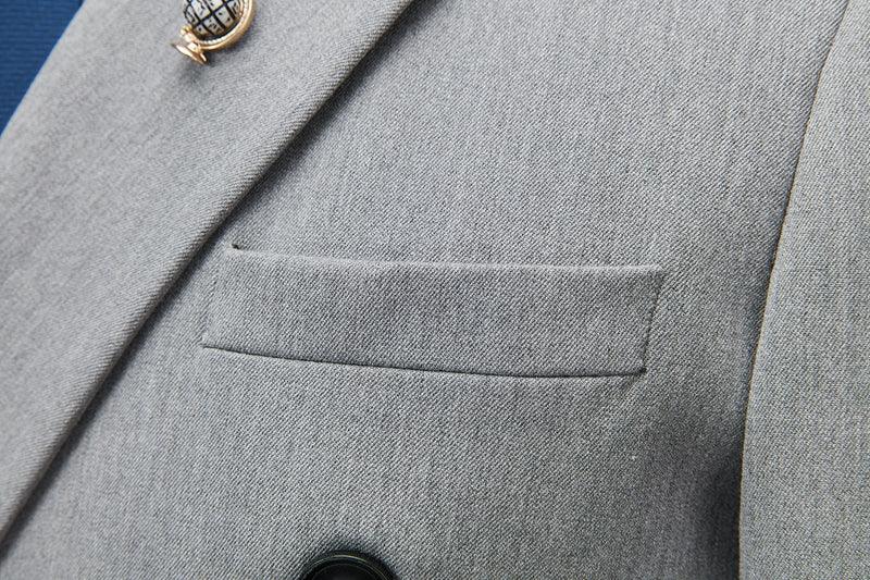 British Style Men's Solid Color Suit Men's | tif-shop24.de