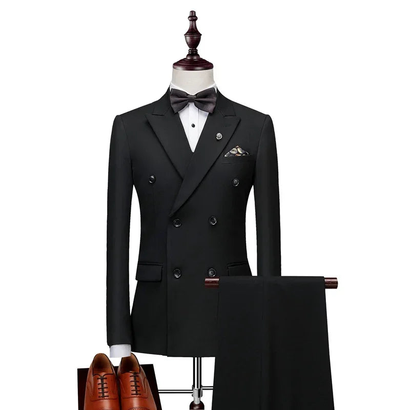 British Style Men's Solid Color Suit Men's | tif-shop24.de