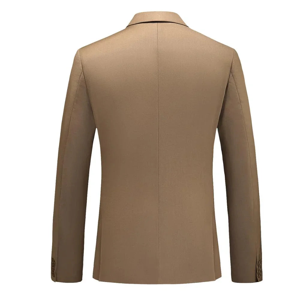 Zweireihiger Smoking Anzug Herren Business Hochzeit - tif-shop24.de