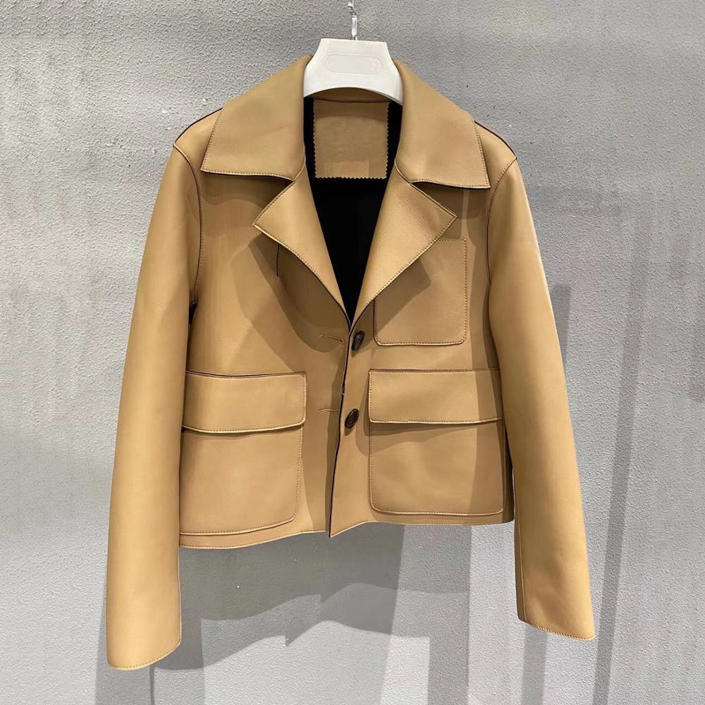 Genuine Leather Women Jacket - Fashion Sheepskin Coat Soft | tif-shop24.de