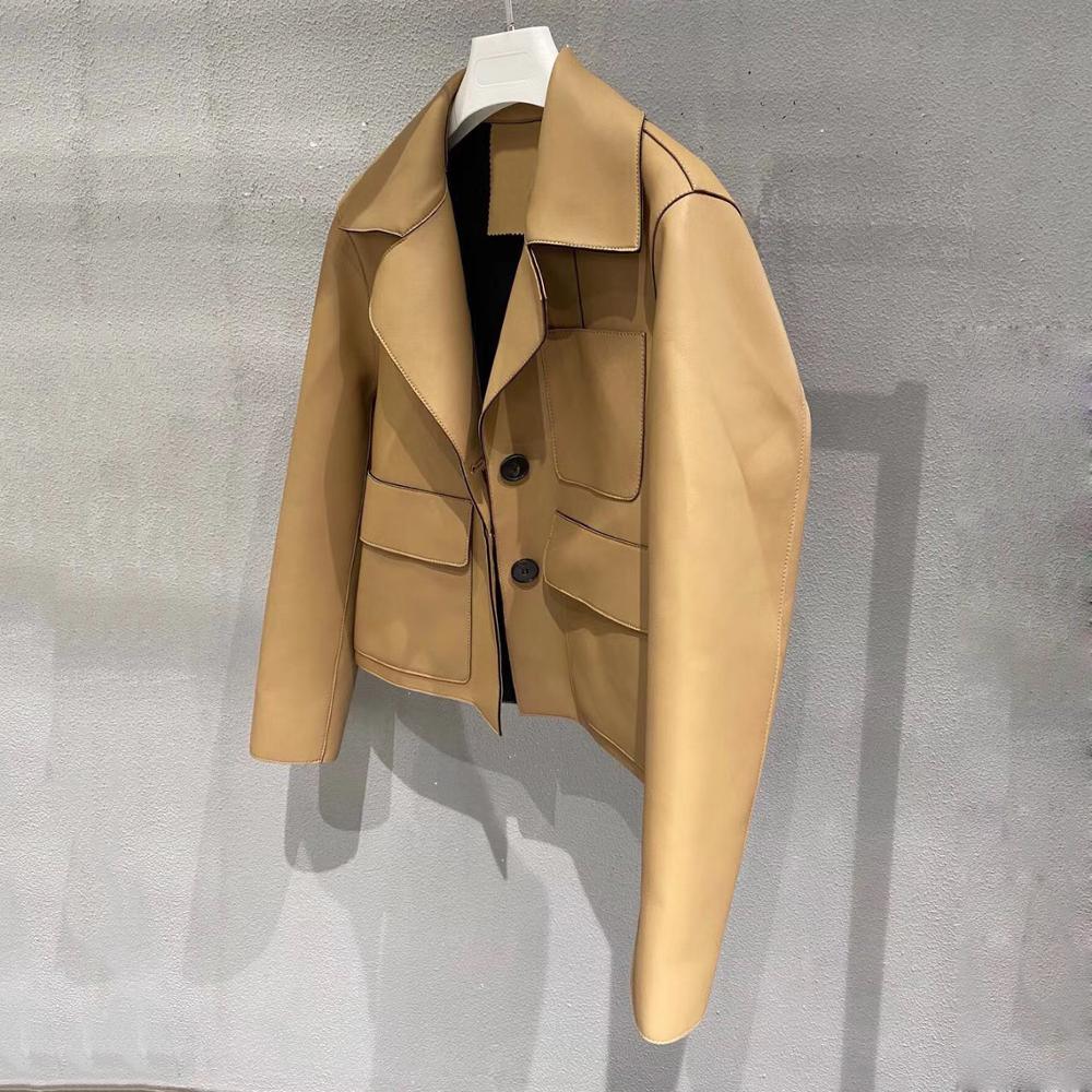 Genuine Leather Women Jacket - Fashion Sheepskin Coat Soft | tif-shop24.de