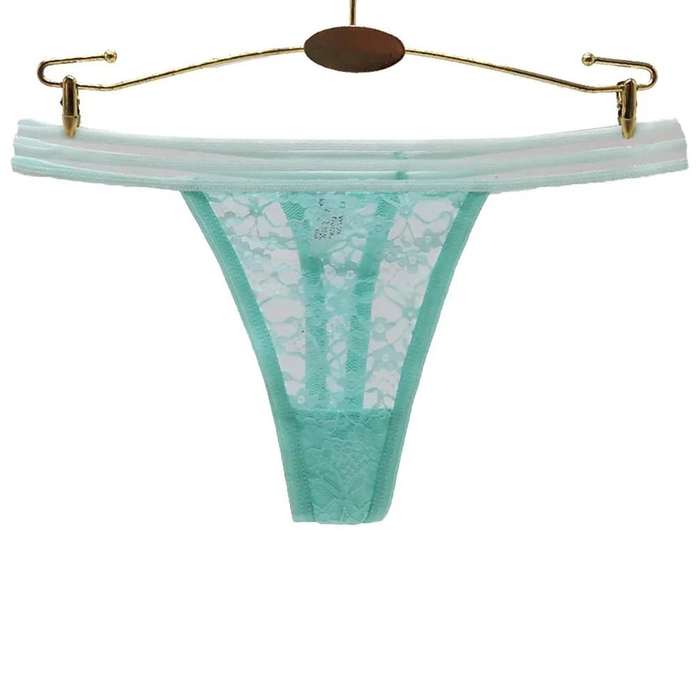 Moonflame 5 stück/lose T Zurück Sexy Unterwäsche Nylon 6 Farbe Transparent Spitze G String Frauen Tanga Höschen | tif-shop24.de