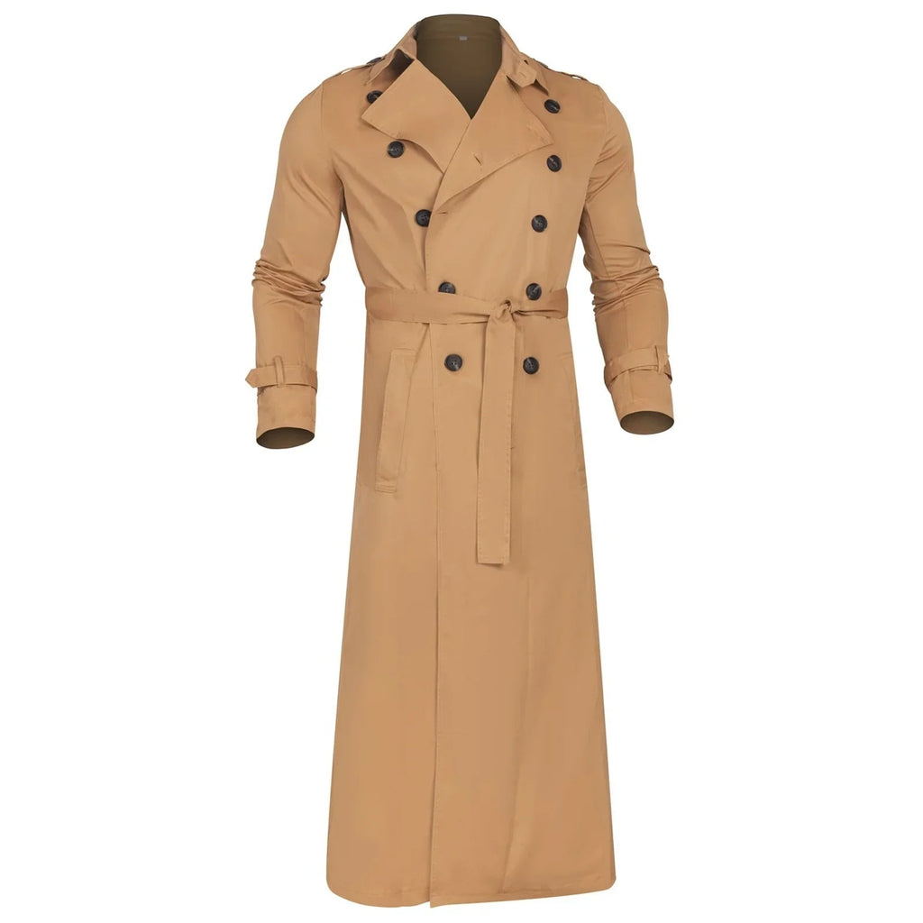 Herbst/Winter Trenchcoat – Dünner langer Mantel (Plus Size) - tif-shop24.de