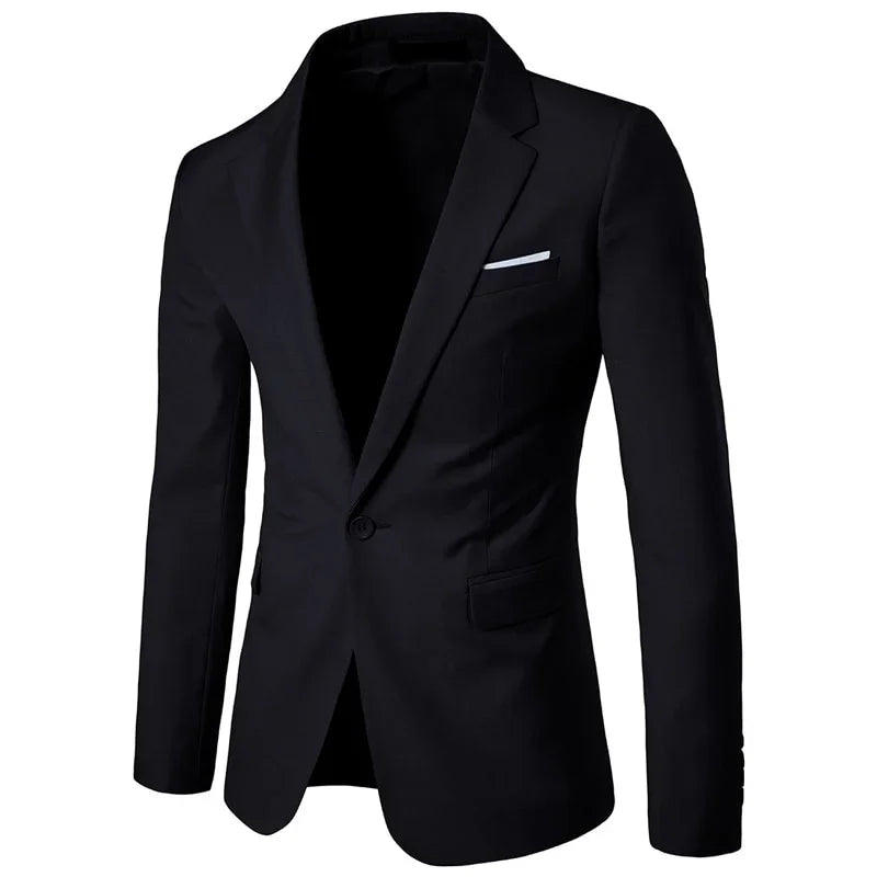 Herren Slim Fit Blazer Hochzeit Business Smoking | tif-shop24.de