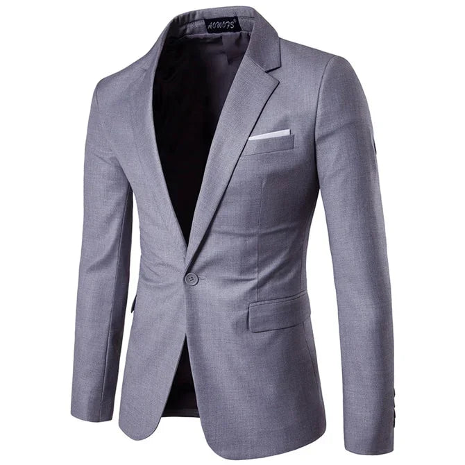Herren Slim Fit Blazer Hochzeit Business Smoking | tif-shop24.de