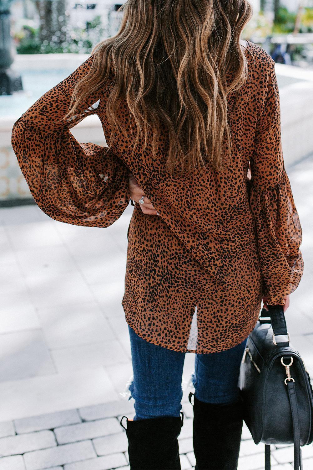 Schnürbluse mit Laternenärmeln | tif-shop24.de