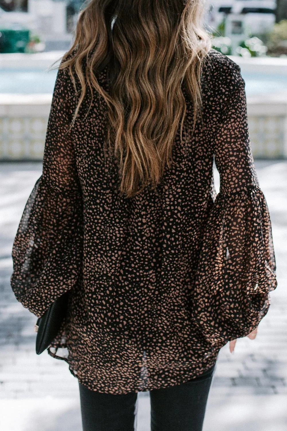 Schnürbluse mit Laternenärmeln | tif-shop24.de