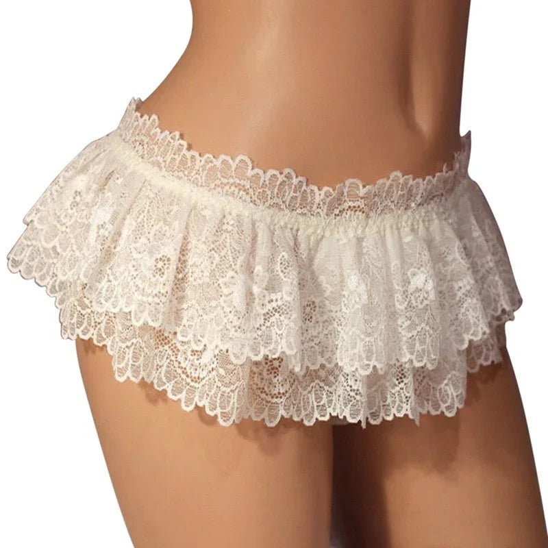 High Waist Spitzenverband Sexy Minirock Verstellbarer Strumpfgürtel Kurzes Kleid Geschenk Dessous | tif-shop24.de