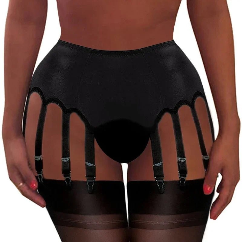 High Waist Spitzenverband Sexy Minirock Verstellbarer Strumpfgürtel Kurzes Kleid Geschenk Dessous | tif-shop24.de