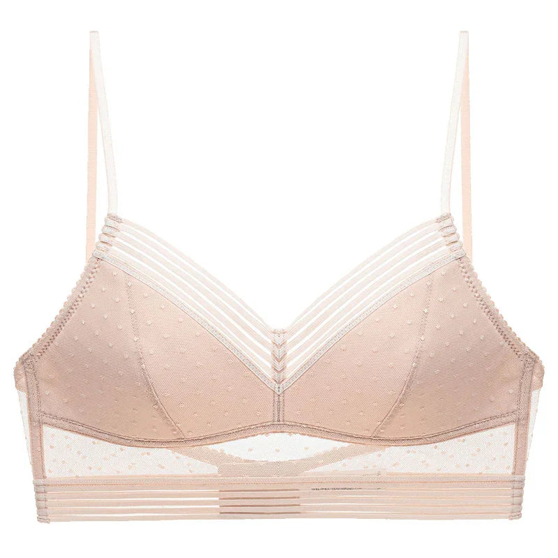 Sexy rückenfreier BH aus Spitze mit tiefem U-Rücken, Bralette mit dünnen Körbchen, Büstenhalter, weich, nahtlos, elastische Unterwäsche, Tanktops, Encaje Mujer | tif-shop24.de