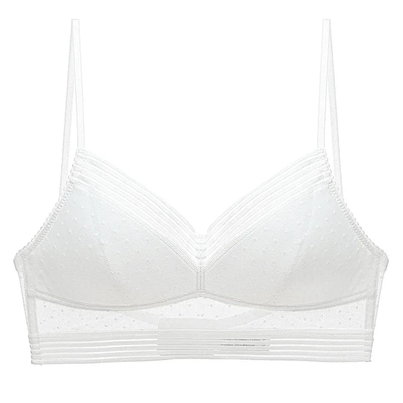 Sexy rückenfreier BH aus Spitze mit tiefem U-Rücken, Bralette mit dünnen Körbchen, Büstenhalter, weich, nahtlos, elastische Unterwäsche, Tanktops, Encaje Mujer | tif-shop24.de