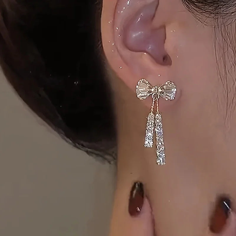 Glamouröse Zirkon-Kristall-Ohrringe – ein Must-Have für trendige Frauen! Weihnachten, Halloween, Thanksgiving, Valentinstag Geschenk | tif-shop24.de