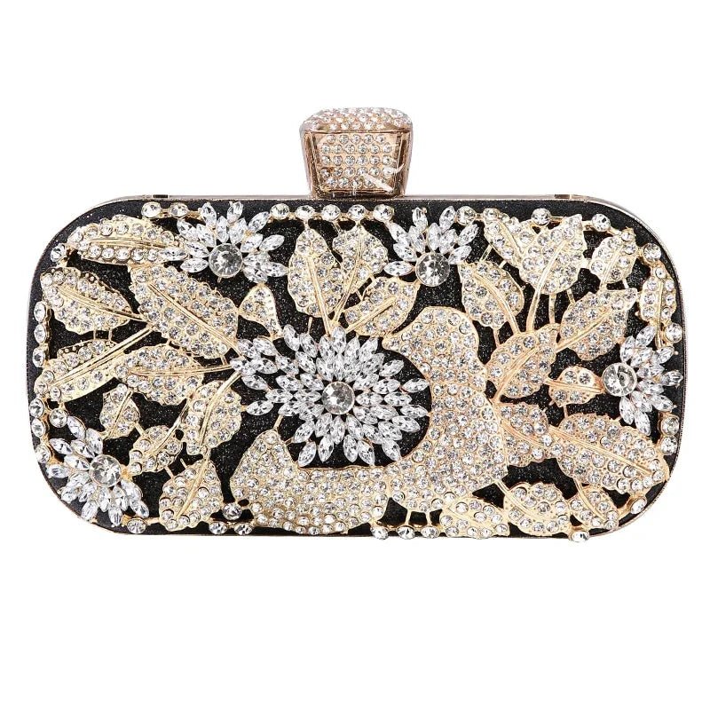 Diamant Abend Clutch Tasche Hochzeit Goldenen Kupplung Geldbörse Kette Schulter Tasche Kleine Partei Handtasche Mit Metall Griff | tif-shop24.de