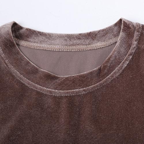 Elegant Samt Etuikleid - Bodycon Party Bleistift Kleid | tif-shop24.de