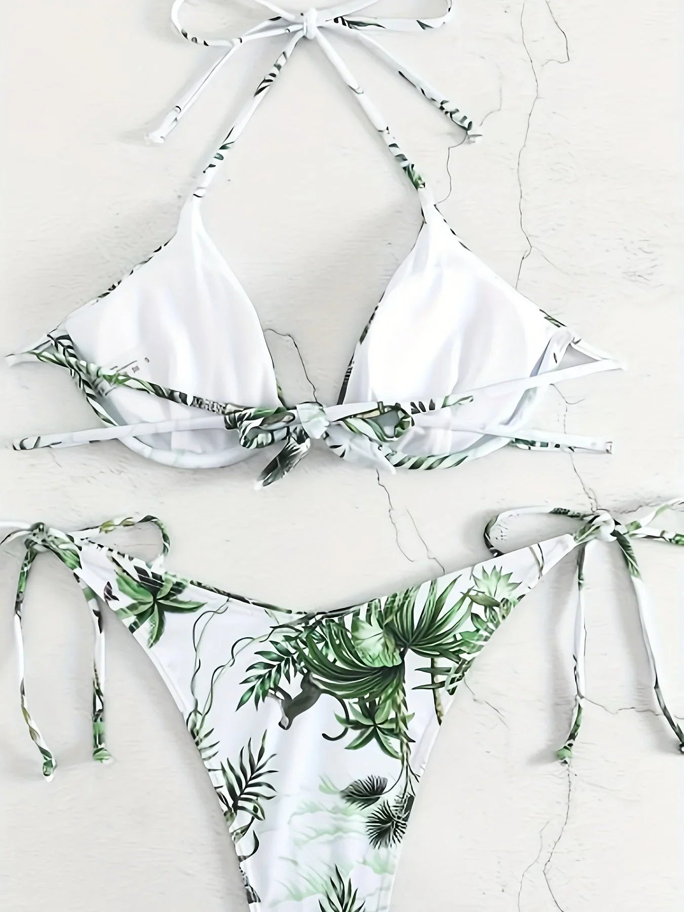 2-teiliges Bikini Set – Florales Design, Komfort & Stil - tif-shop24.de