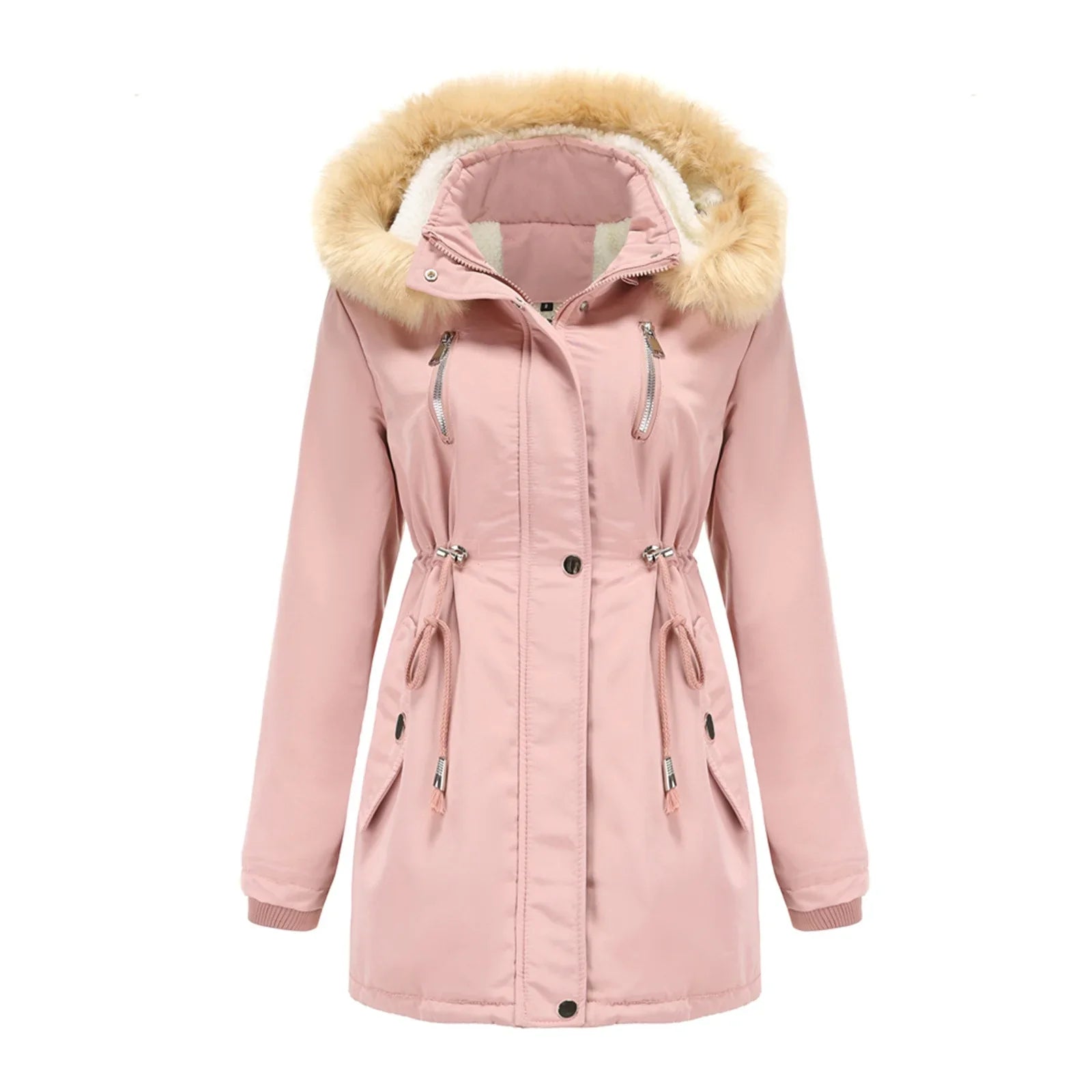 Mode Harajuku Jacke Elegante Parkas Hoodies Langarm Baumwolle - tif-shop24.de