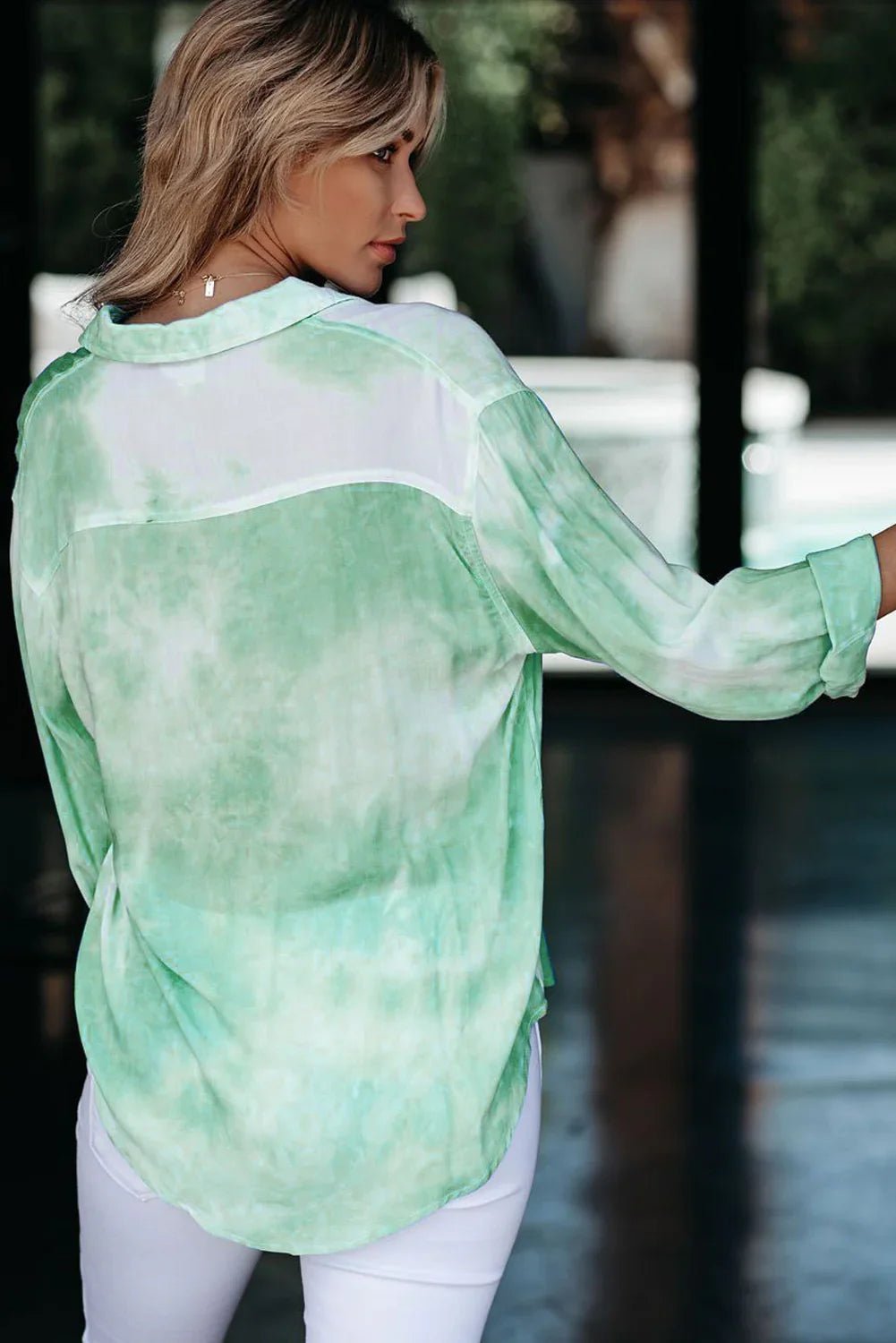 Wirbelwind  Button Shirt mit Tasche | tif-shop24.de