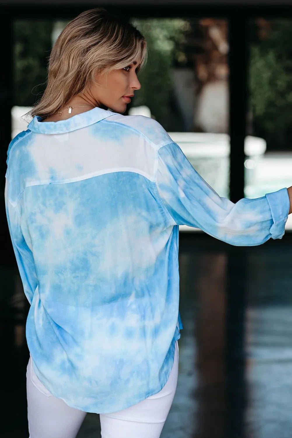 Wirbelwind  Button Shirt mit Tasche | tif-shop24.de