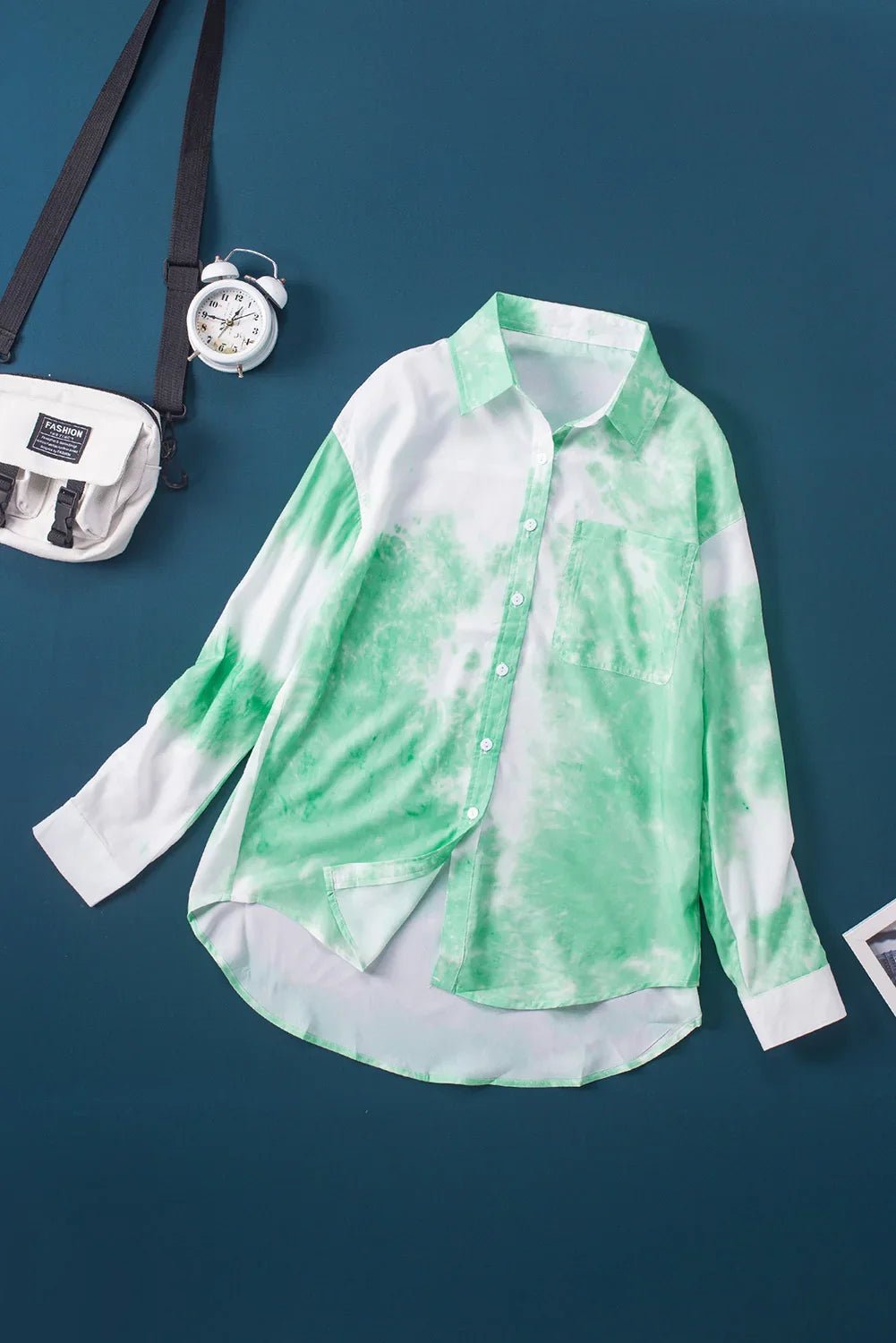 Wirbelwind Button Shirt mit Tasche - tif-shop24.de