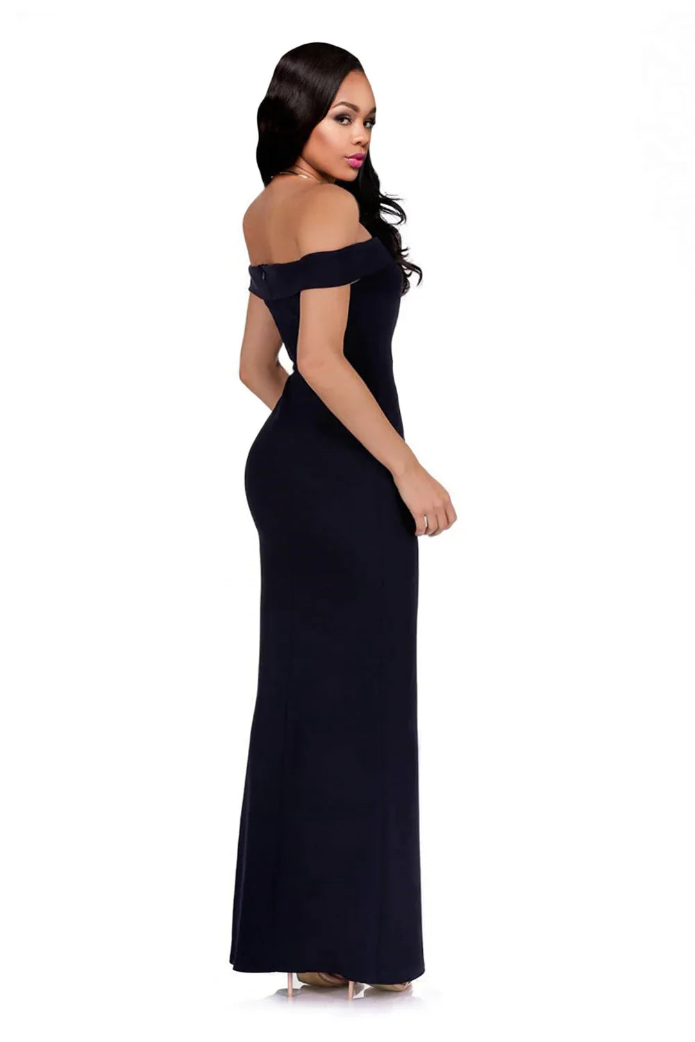 Schulterfreies Maxikleid | tif-shop24.de