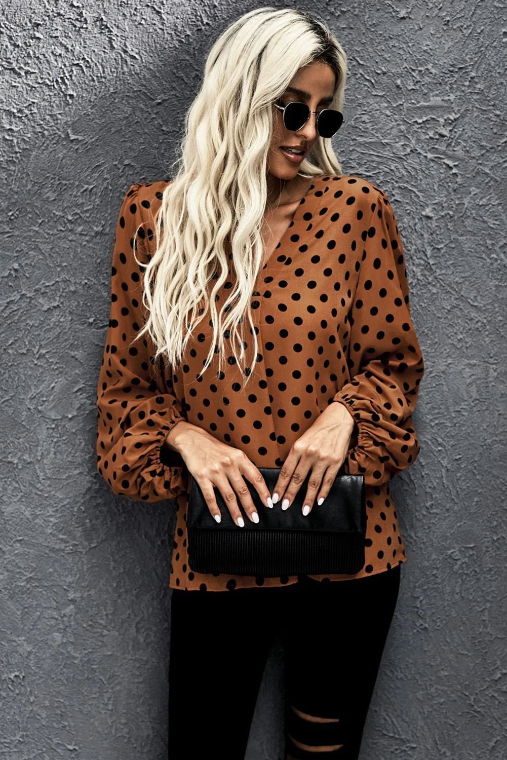 Ich liebe dich Boo Ballonärmel Bluse - tif-shop24.de