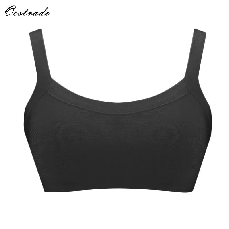 Top Hohe Qualität Rayon Bustier Verband Top Sexy Cropped Top - tif-shop24.de