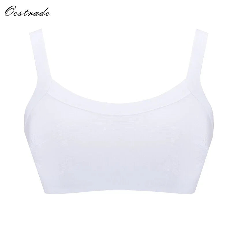 Top Hohe Qualität Rayon Bustier Verband Top Sexy Cropped Top - tif-shop24.de
