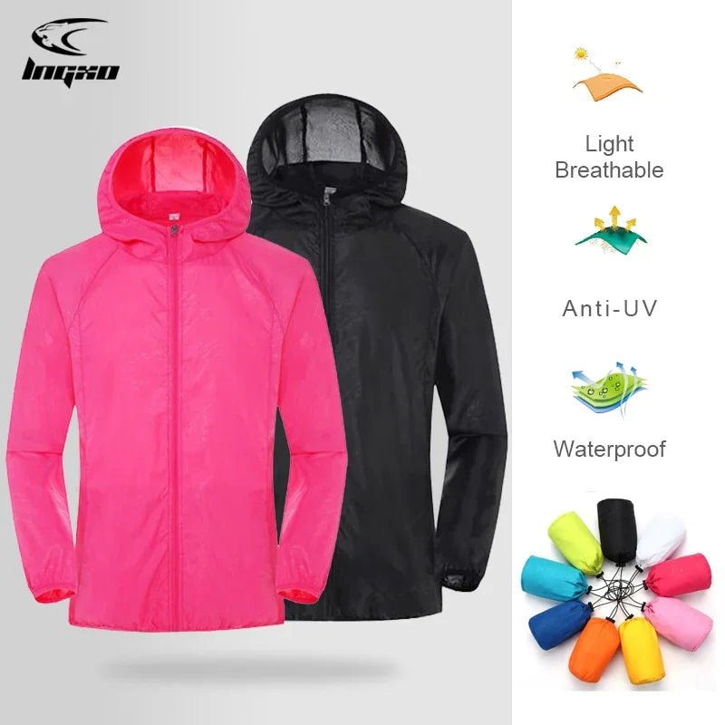 Wandern Jacke Wasserdicht Quick Dry Camping Jagd Kleidung Sun-Schutz Outdoor Sport Mäntel Anti UV Windjacke | tif-shop24.de