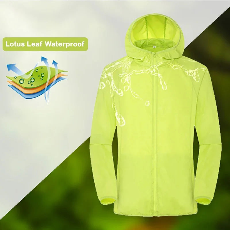 Wandern Jacke Wasserdicht Quick Dry Camping Jagd Kleidung Sun-Schutz Outdoor Sport Mäntel Anti UV Windjacke | tif-shop24.de