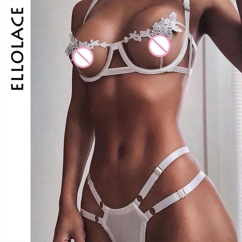 Spitzen Dessous Set Ellolace - Elegante BH & Panty | tif-shop24.de