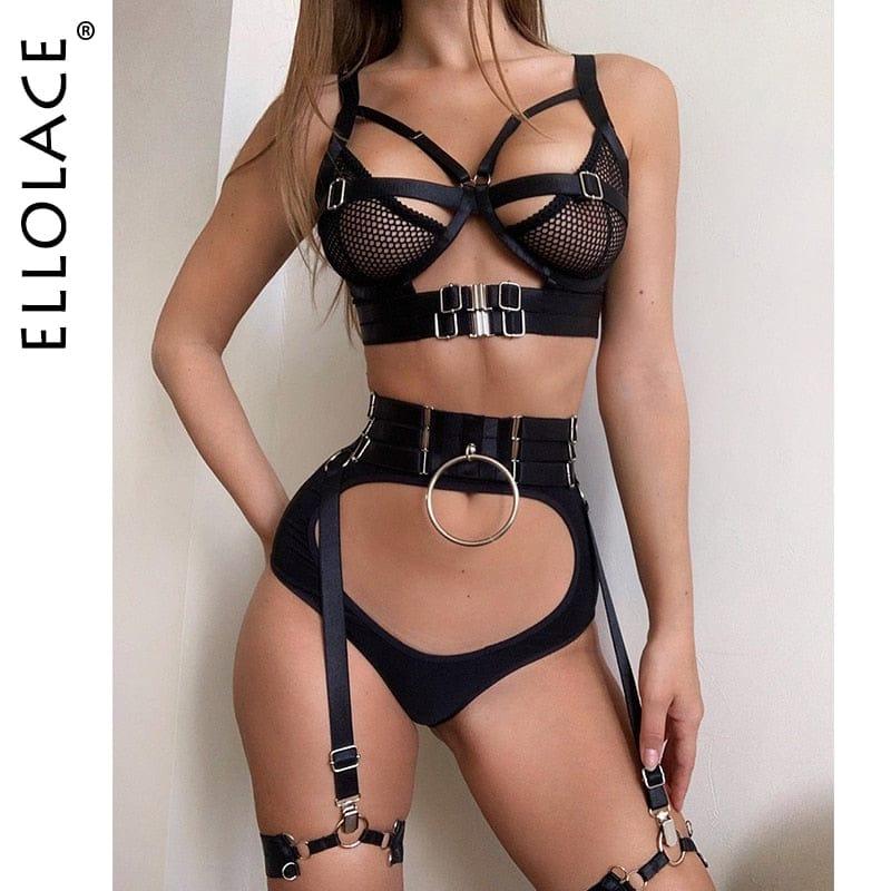 Ellolace Erotische Dessous Transparent Halbe Tasse Bh Sexyück Luxus Spitze - tif-shop24.de