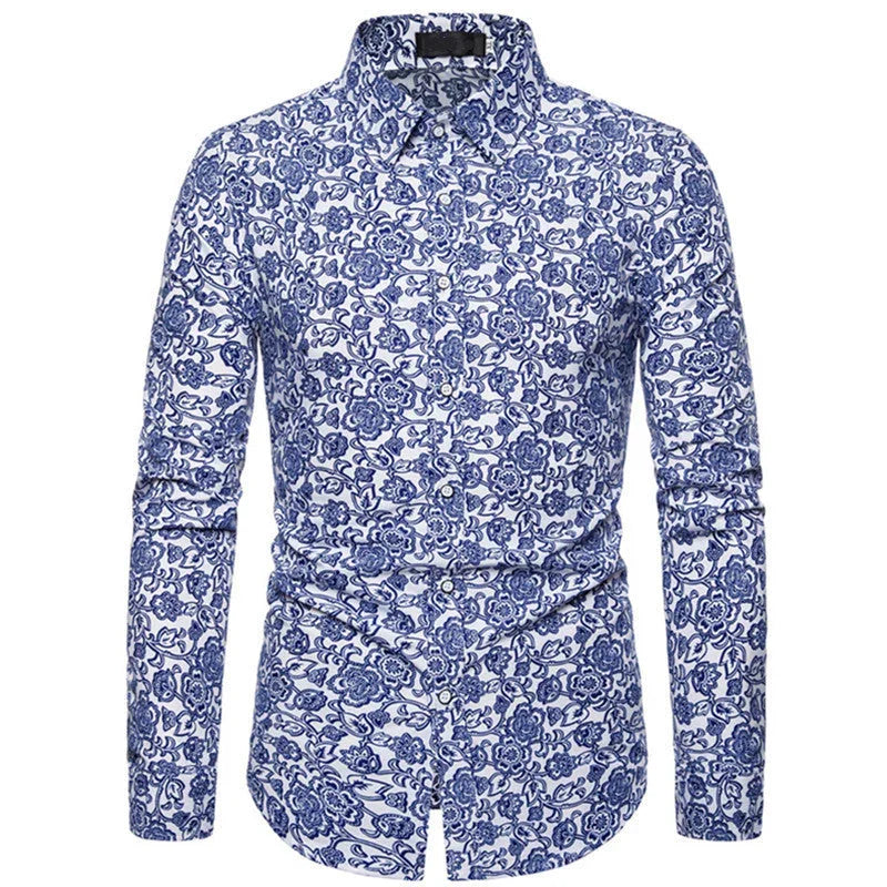 Men's European And American Retro Shirts | tif-shop24.de